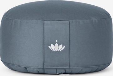 LOTUSCRAFTS Fitnessgerät 'Meditationskissen Lotus' in Blau: Vorderseite