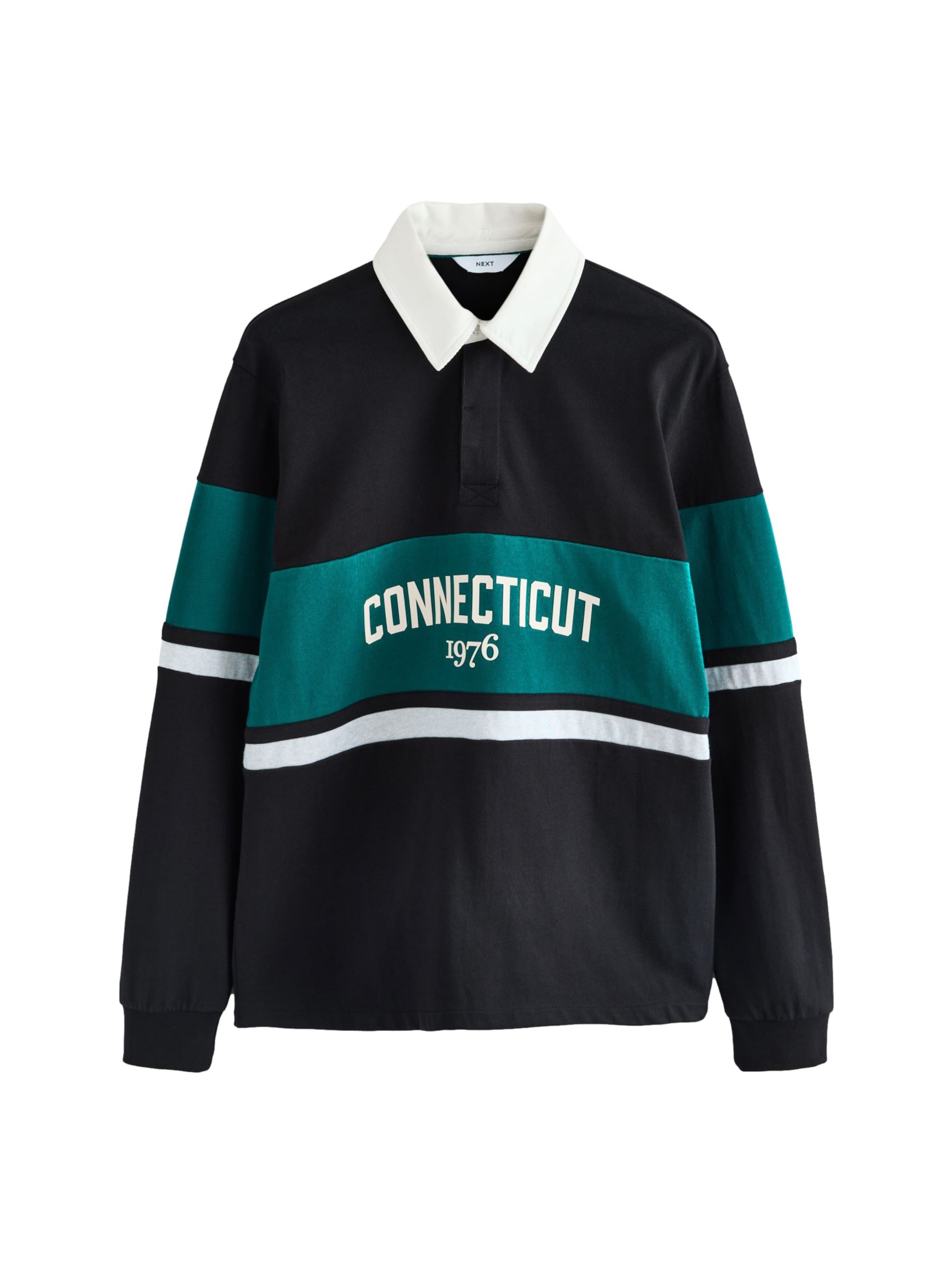 Next Футболка в Бензиновый / Черный / Белый, Обзор товара