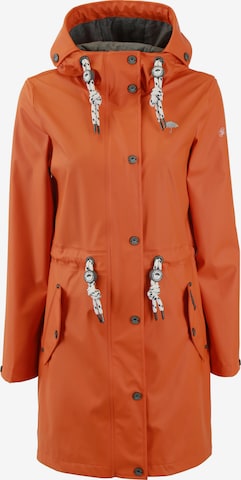 Schmuddelwedda Raincoat in Orange: front