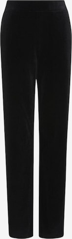 Emporio Armani - regular Pantalón en negro: frente