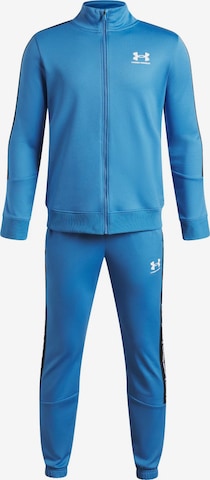Costum de trening de la UNDER ARMOUR pe albastru: față