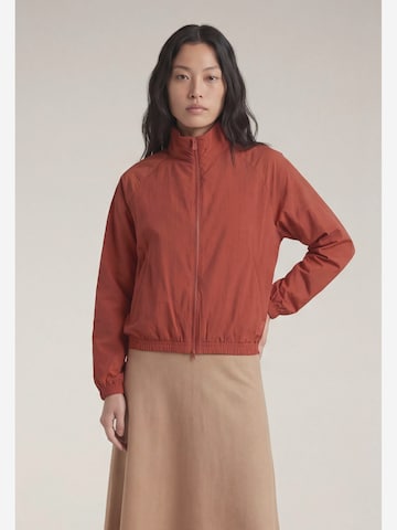 Veste mi-saison SAVE THE DUCK en rouge : devant