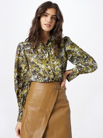 Camicia da donna 'Wanda' di Lovechild 1979 in verde: frontale