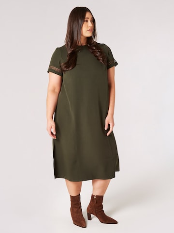 Apricot Dress in Green