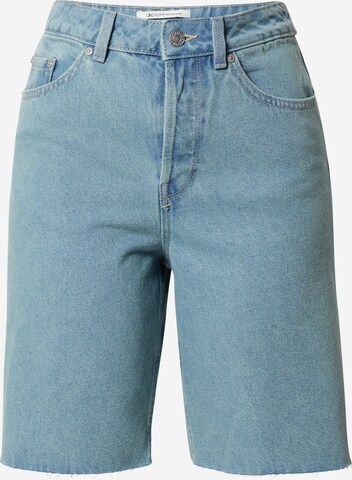 TOM TAILOR DENIM Shorts in Blau: predná strana