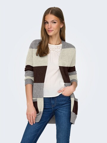 ONLY Cardigan 'ONLLESLY' i grå: forside