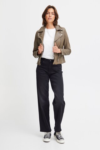 Oxmo Between-Season Jacket 'Oxdenio' in Brown