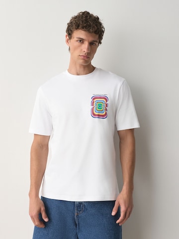 Tricou 'Football World Cup' de la Next pe alb: față