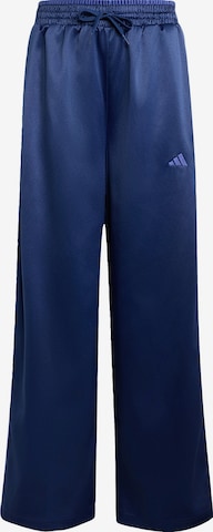 ADIDAS SPORTSWEAR - Perna larga Calças de desporto em azul: frente