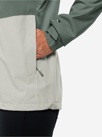 JACK WOLFSKIN Outdoor Jacket 'Weiltal' in Green