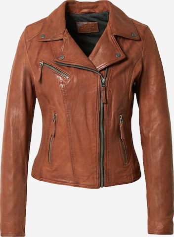 OAKWOOD Overgangsjakke 'CLIPS' i brun: forside
