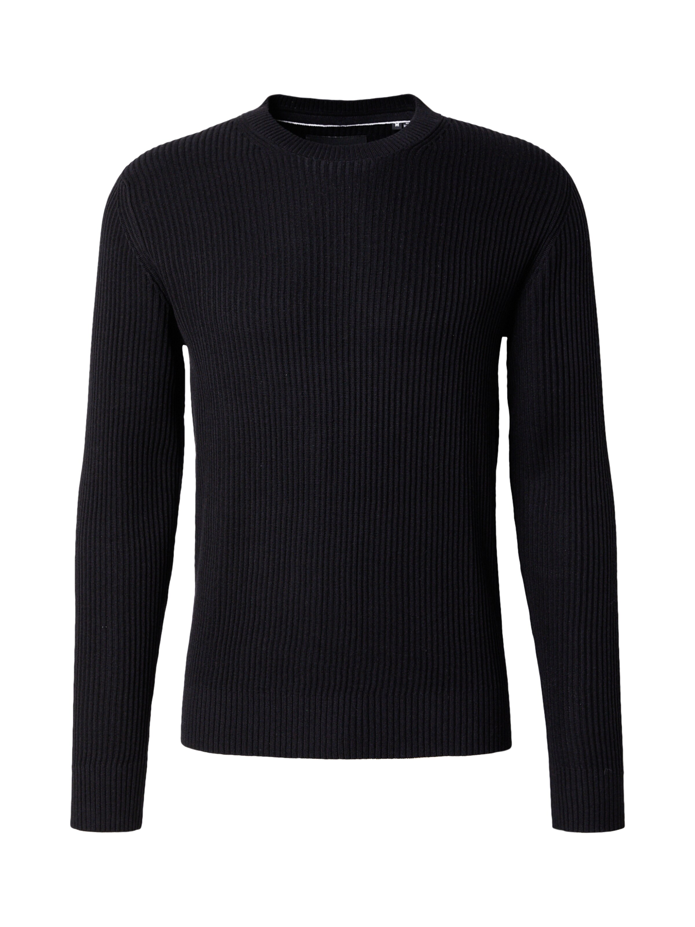 Pull-over 'JPRBLALIAM' JACK & JONES en noir : devant