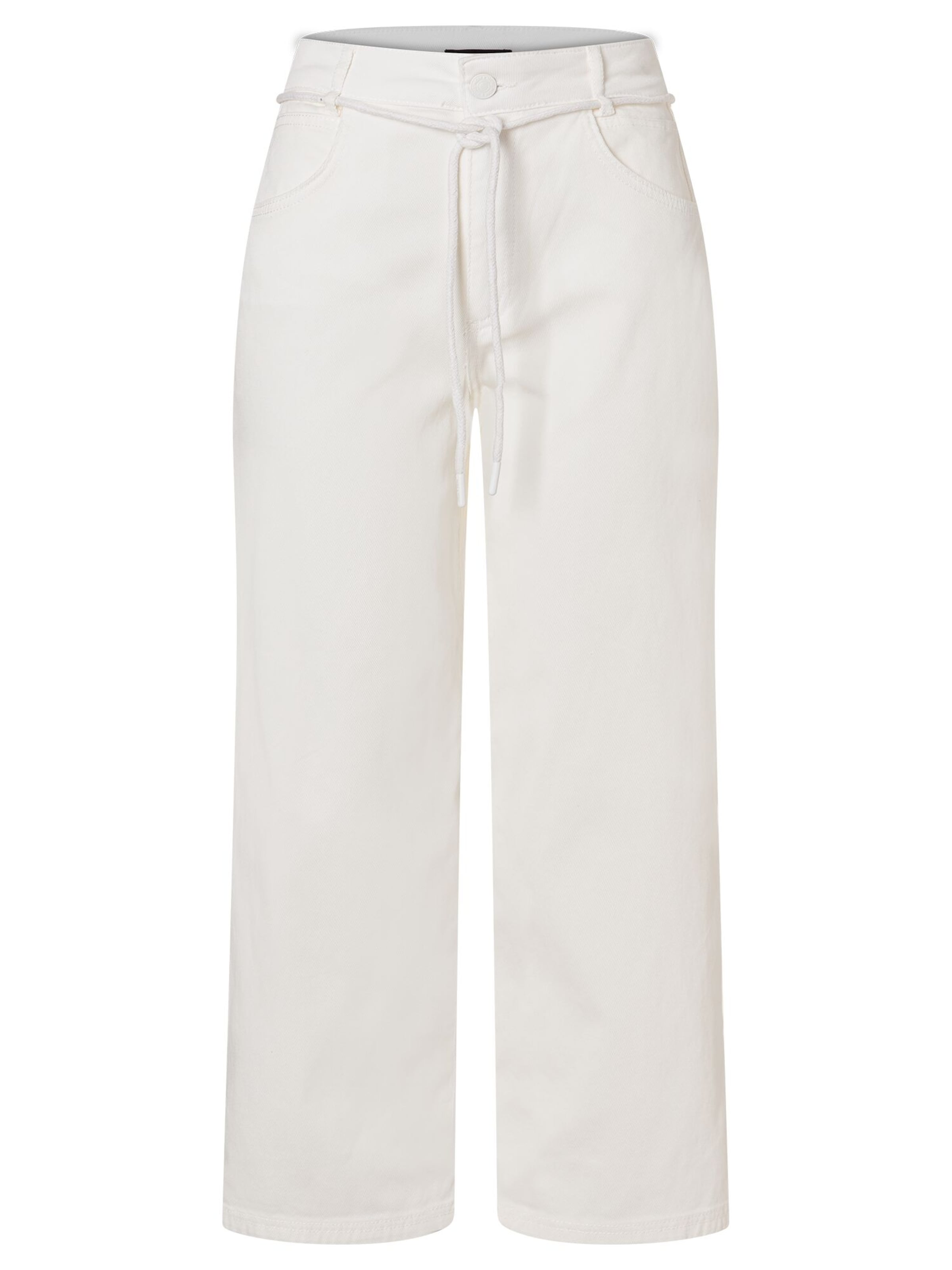 MORE & MORE Wide Leg Jeans in Beige: Vorderseite