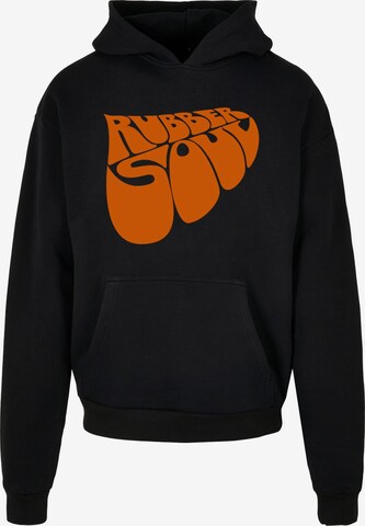Merchcode Sweatshirt 'Beatles - Rubber Soul' in Black: front