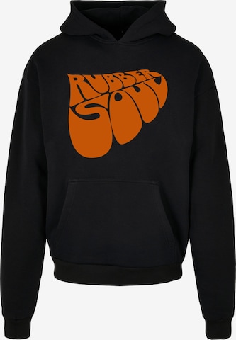 Merchcode Sweatshirt 'Beatles - Rubber Soul' in Schwarz: predná strana