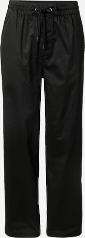 Sinned x ABOUT YOU - Loosefit Pantalón 'Wilhelm' en negro: frente