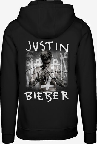 F4NT4STIC Sweatshirt 'Justin Bieber' in Schwarz: predná strana