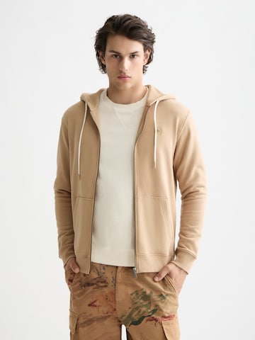 SCOTCH & SODA - Casaco em moletão em bege: frente