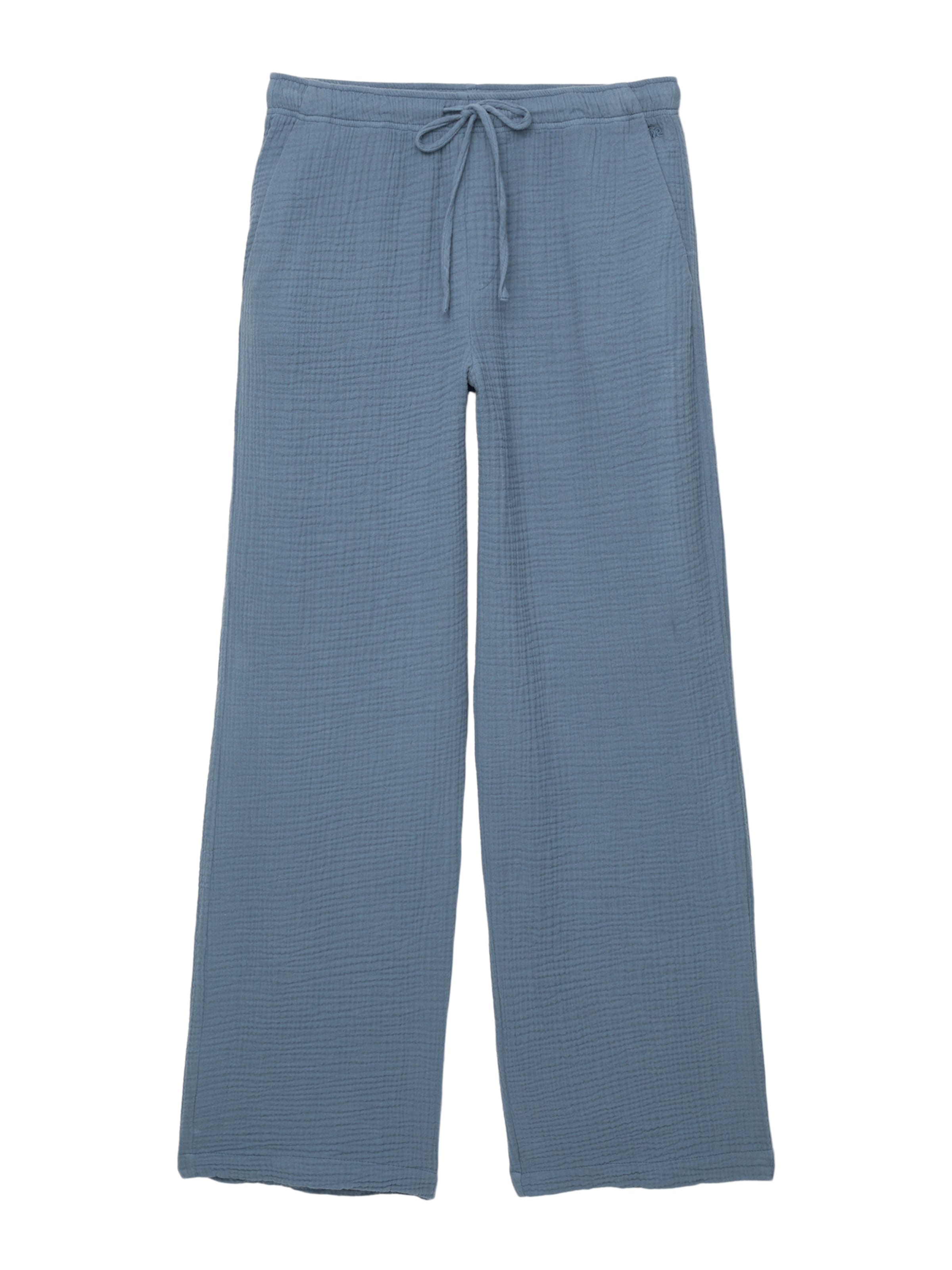 Pull&Bear Bő szár Nadrág - kék: elől