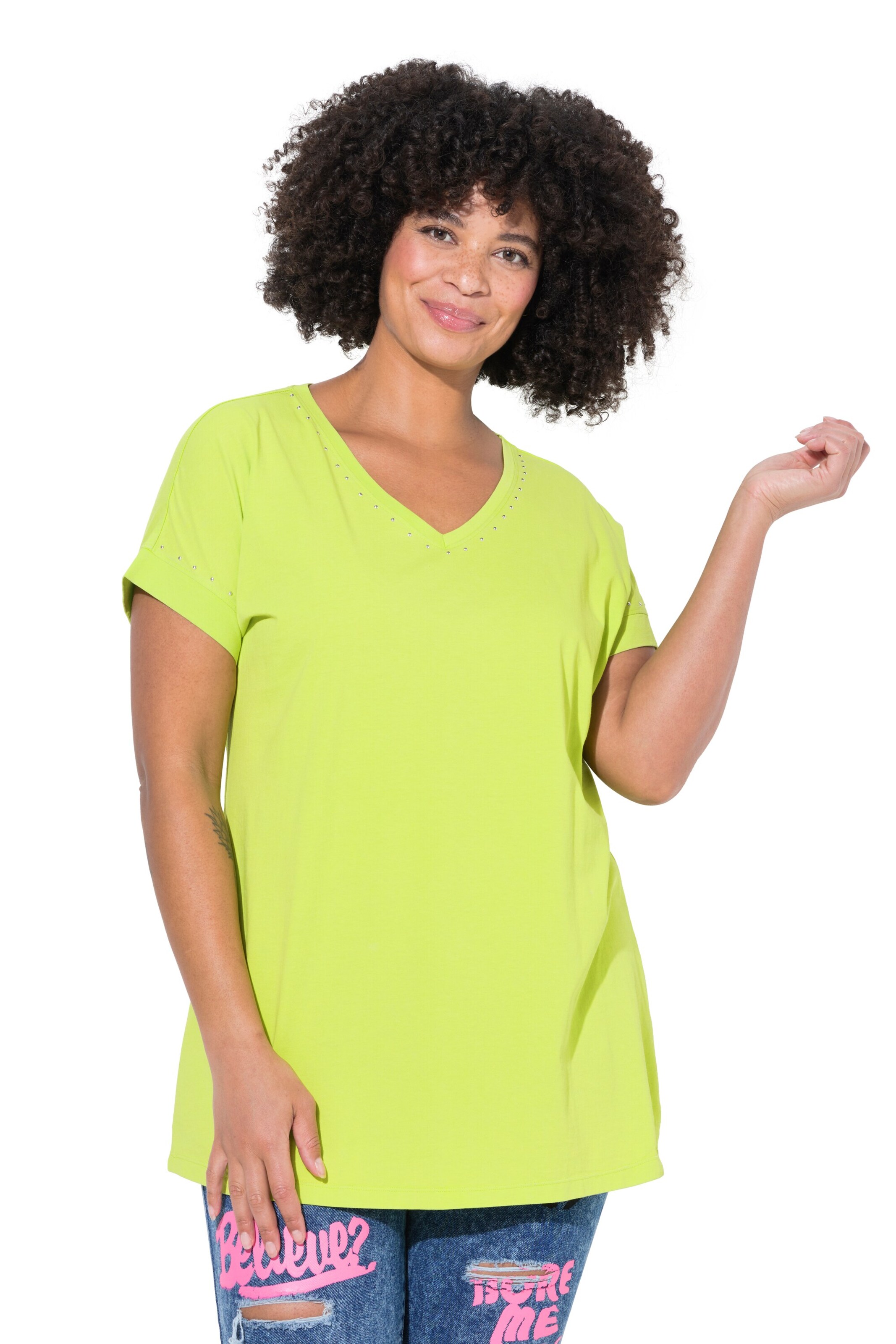 Angel of Style Shirt in Groen: voorkant