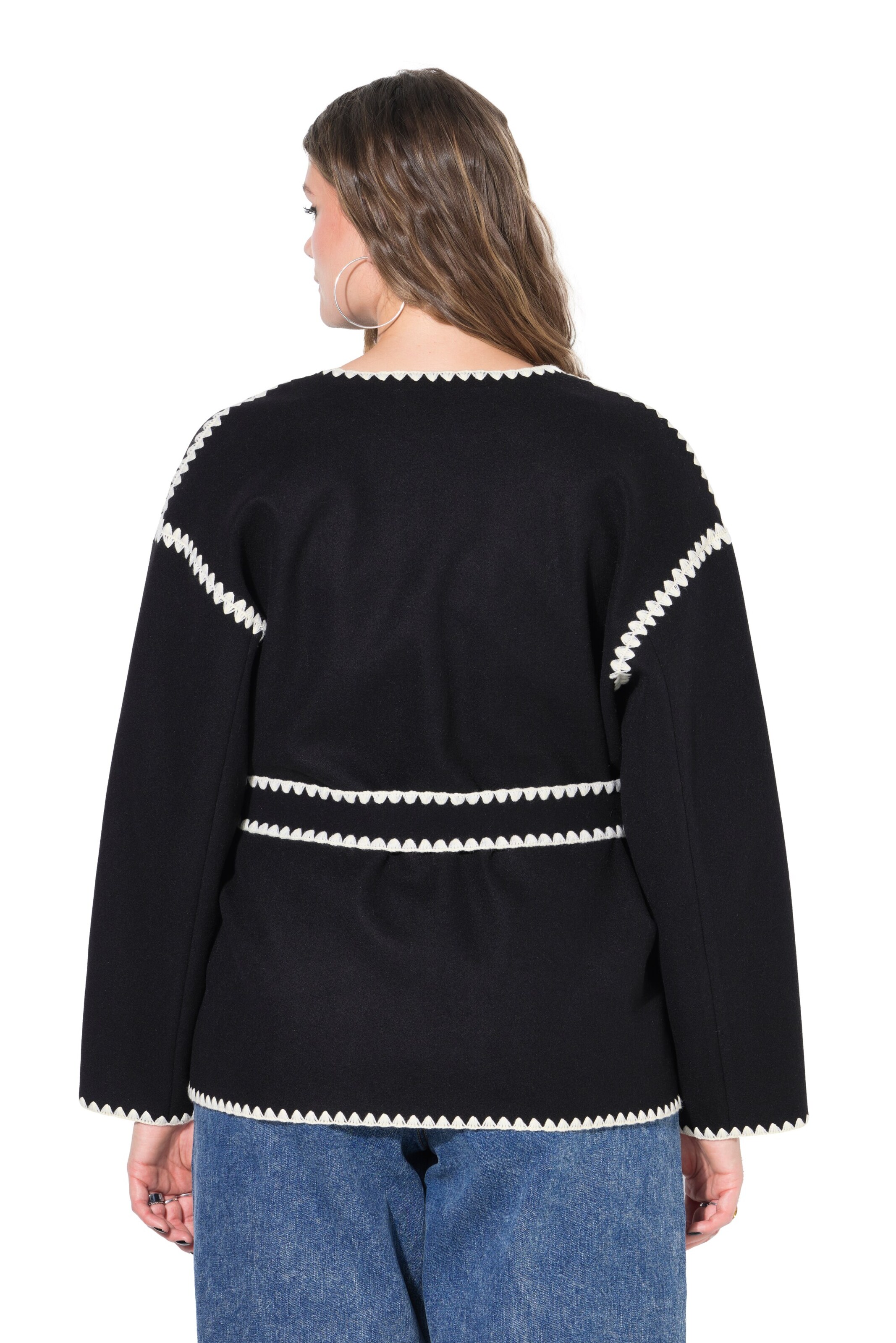 Studio Untold Tussenjas in Zwart