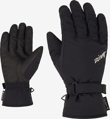 ZIENER Sporthandschuhe 'Klemi GTX' in Schwarz: Vorderseite