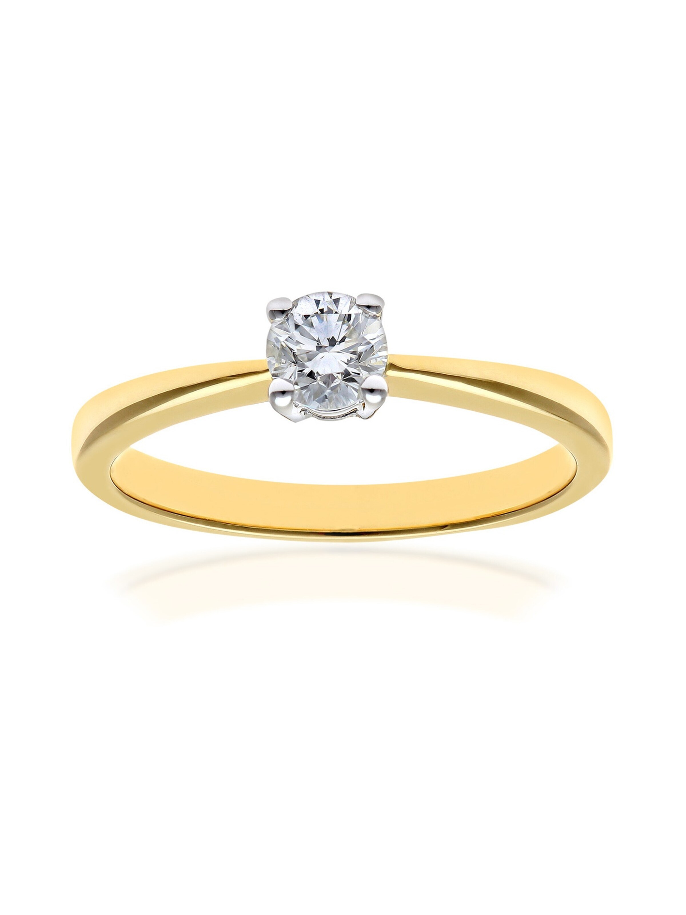 DIAMANT LETERNEL Ring in Gold: front