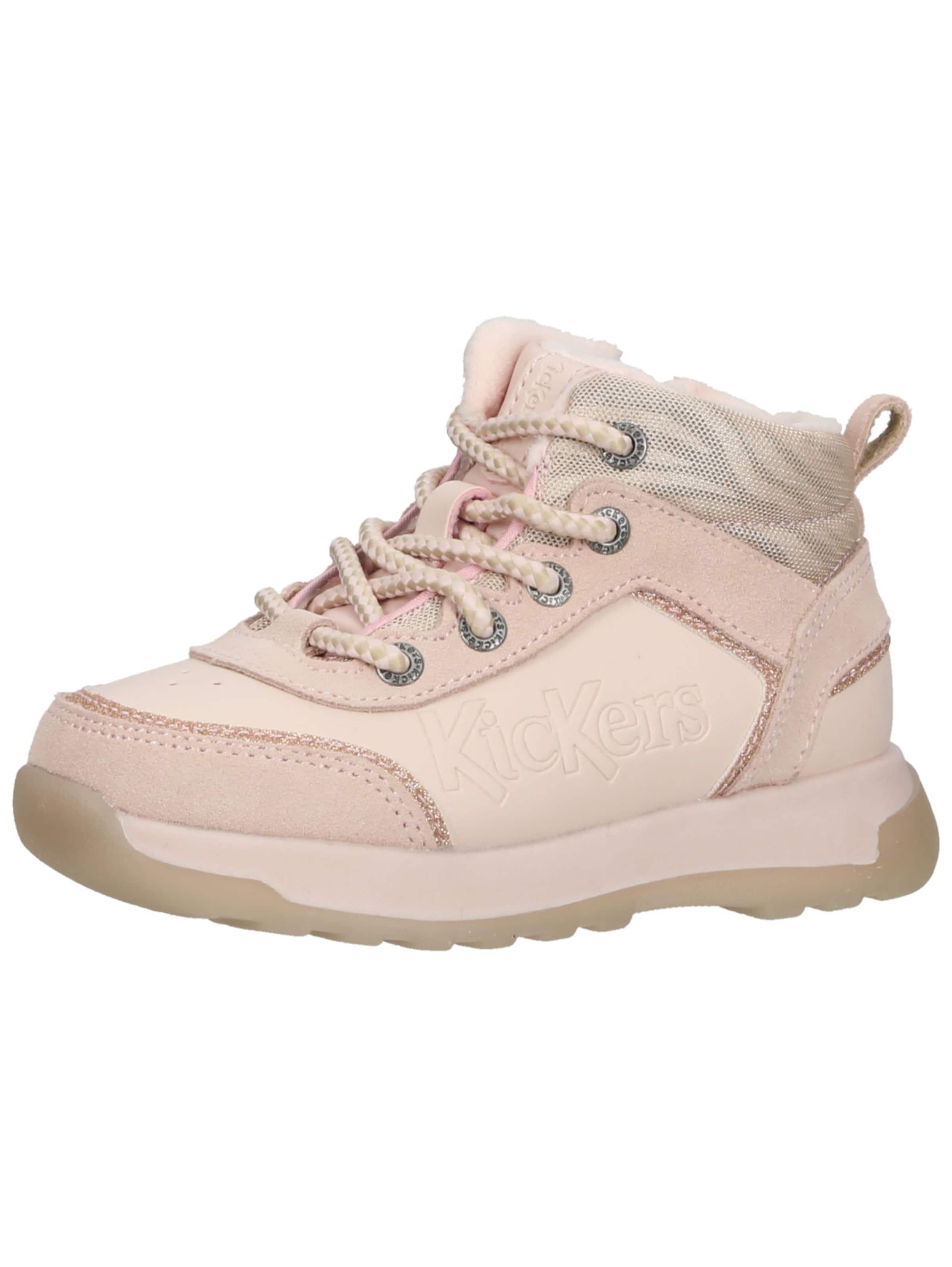 Kickers Boot in Pink: front