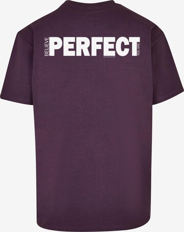 T-Shirt 'Believe Front' Merchcode en violet