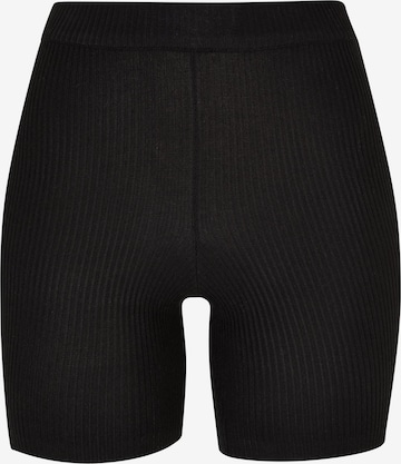 Urban Classics Skinny Shorts in Schwarz: predná strana