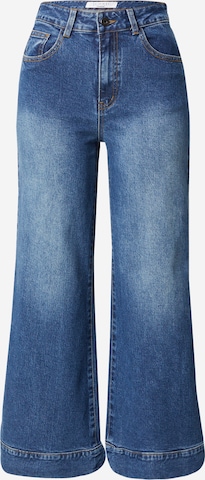 ABOUT YOU x Iconic by Tatiana Kucharova Wide leg Jeans 'Georgia' in Blue: front