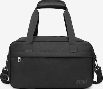 Kono Travel Bag in Black: front