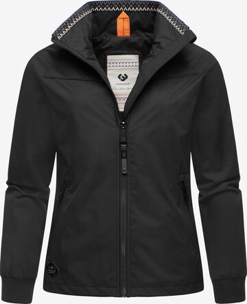 Veste fonctionnelle 'Apola' Ragwear en noir : devant