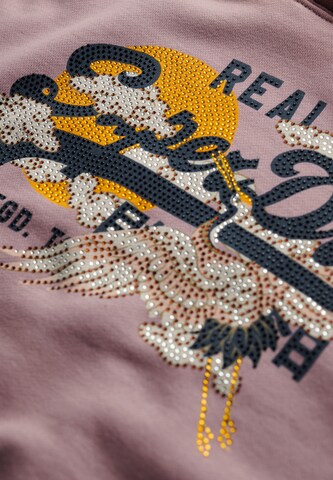Superdry Sweatshirt 'Tokyo' in Lila