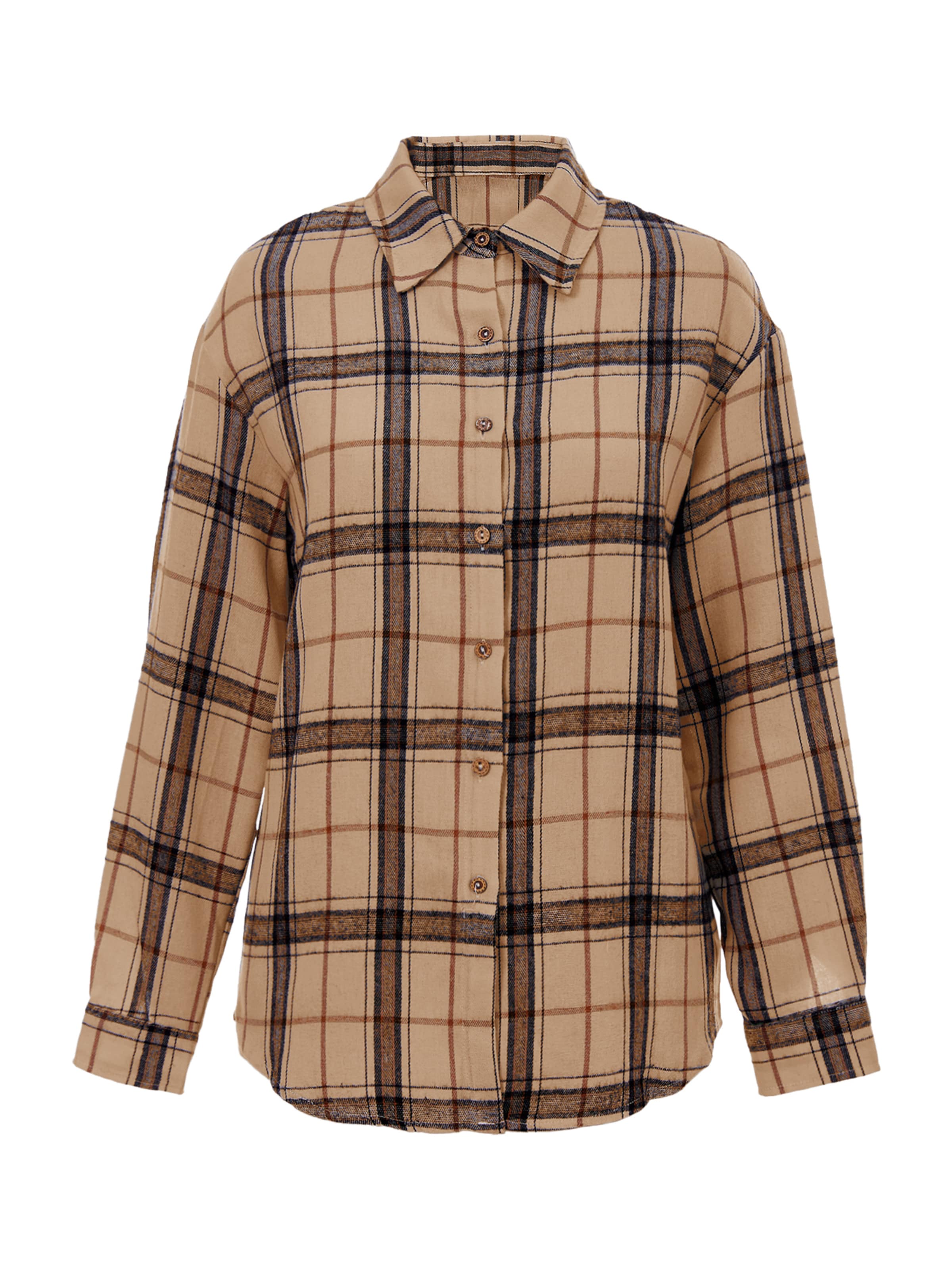 Imily Bela Blouse in Bruin: voorkant