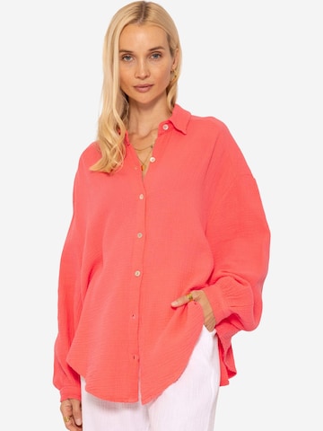 SASSYCLASSY Blouse in Red: front