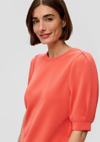 s.Oliver Sweatshirt in Orange