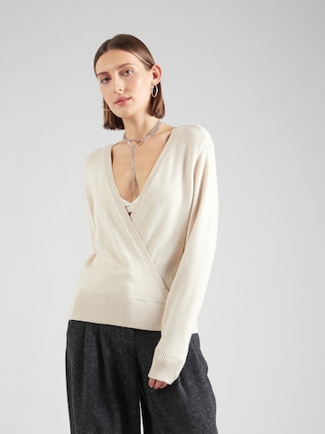 VILA Sweater 'Ril' in White: front