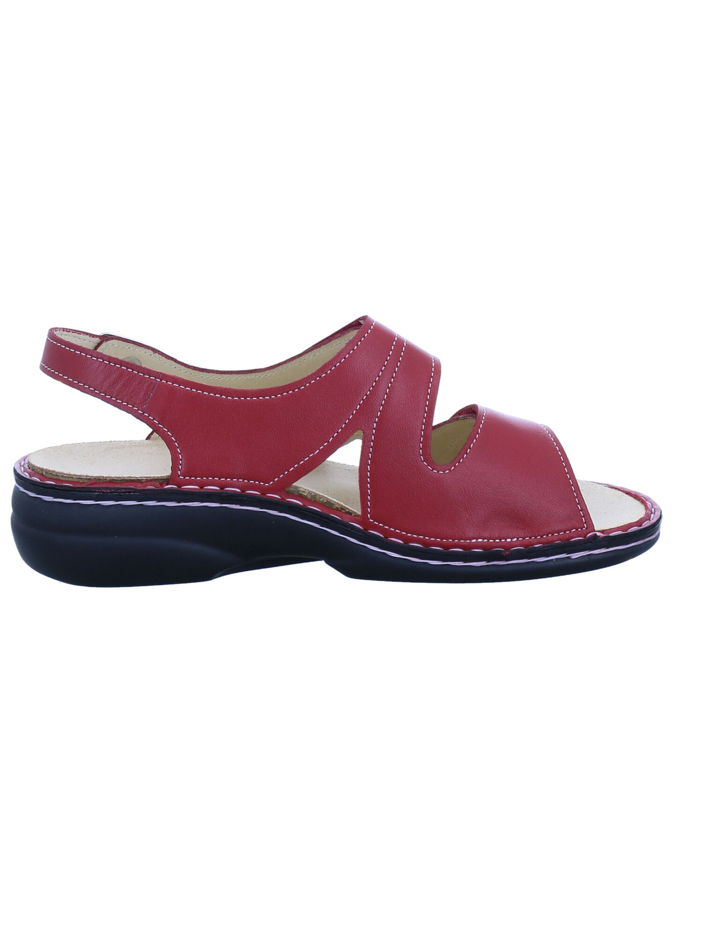 Finn Comfort Sandals 'Milos' in Red