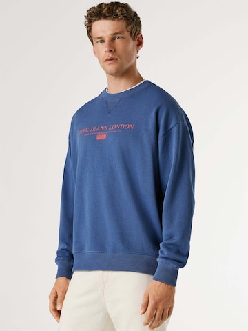 Pepe Jeans Sweatshirt 'SUMMER SEASONAL' in Blauw