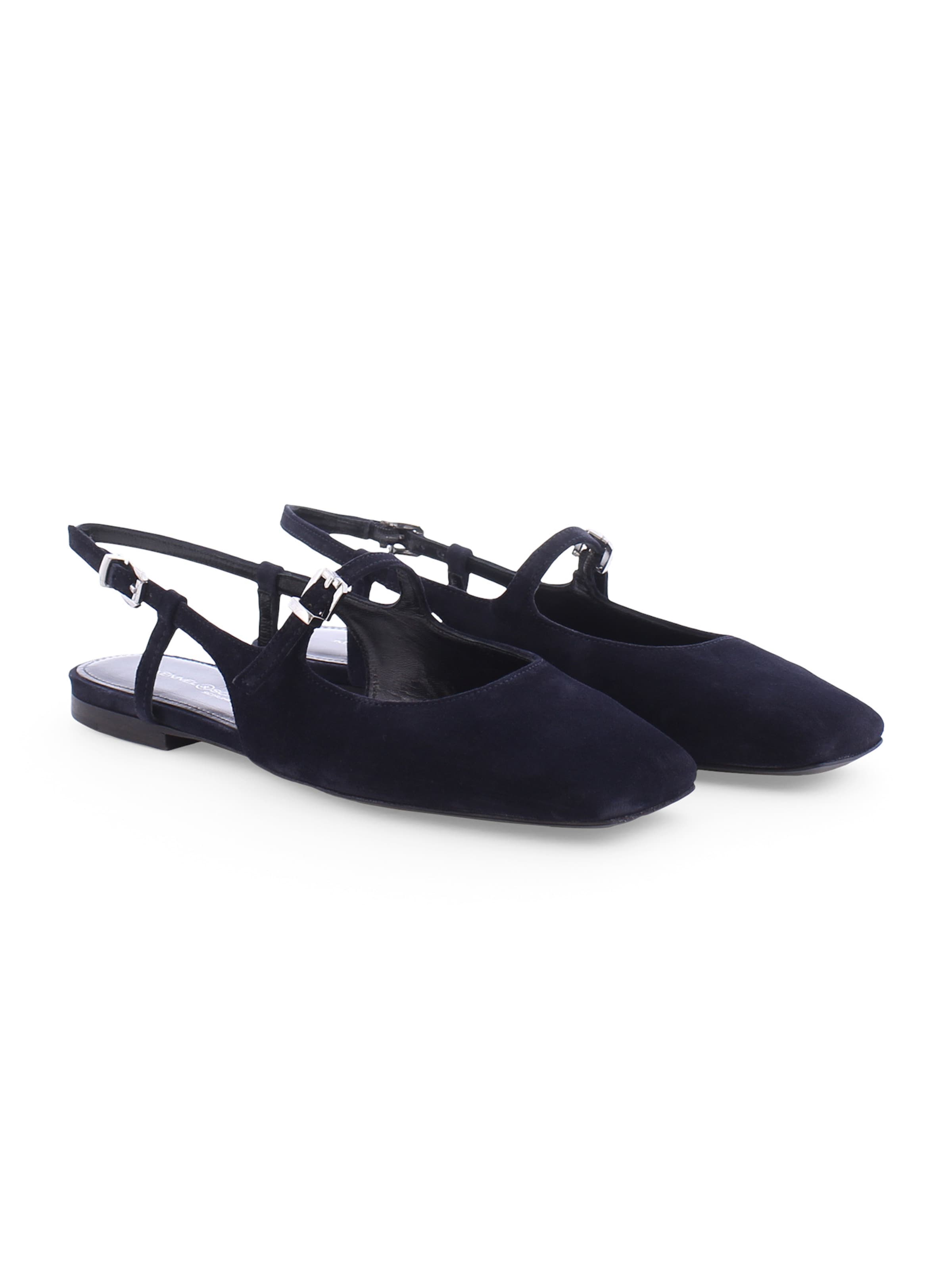 Kennel & Schmenger Ballerina met riempjes ' LEILA ' in Blauw
