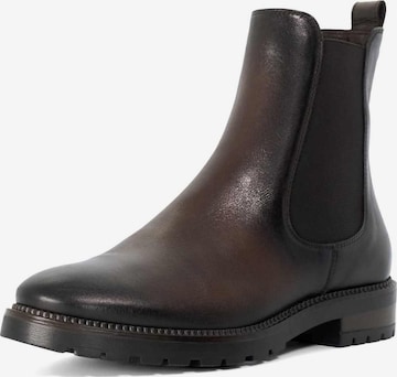 Chelsea Boots 'Poema' Dune LONDON en marron : devant