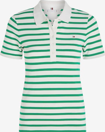 TOMMY HILFIGER Shirt '1985' in Groen: voorkant