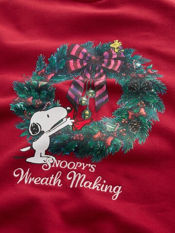 Next - Sudadera 'Snoopy' en rojo