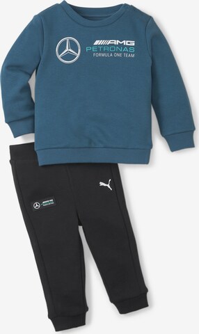 PUMA Sports Suit 'Mercedes F1' in Blue: front