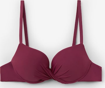 CALZEDONIA Bikinitop 'Indonesia' in Rot: Vorderseite