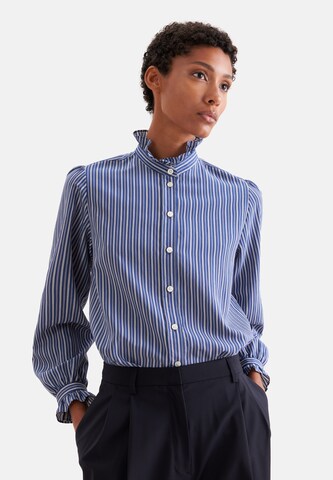 SEIDENSTICKER Blouse in Blue: front