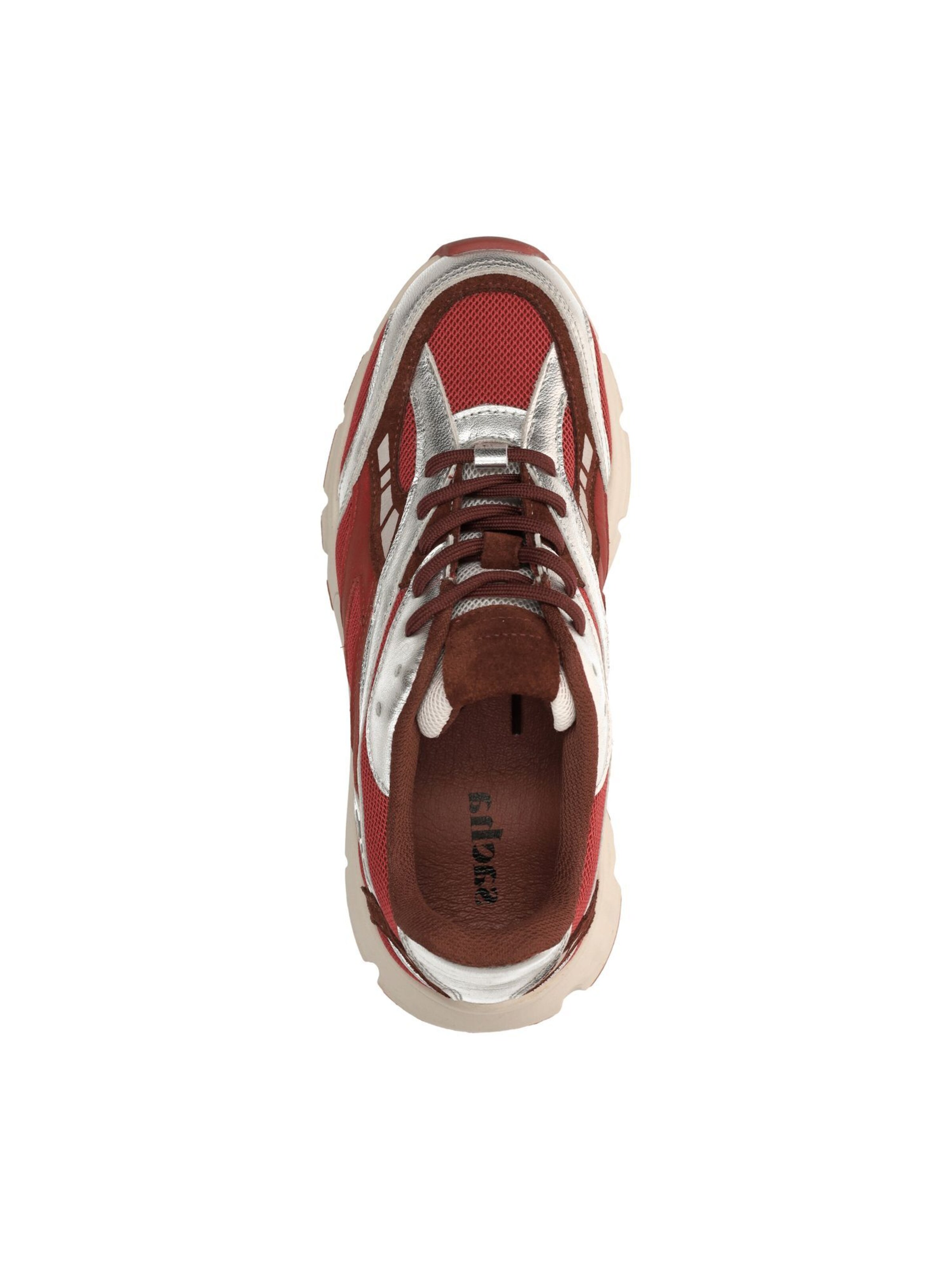 Baskets basses SACHA en rouge