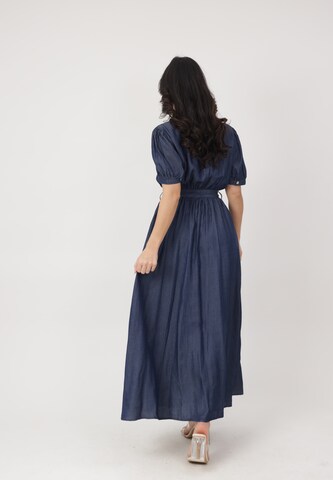 Elara Kleid in Blau