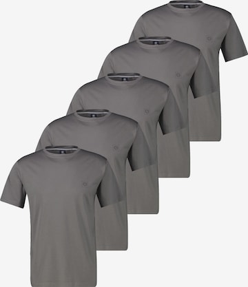 LERROS Shirt 'Basic' in Grau: Vorderseite